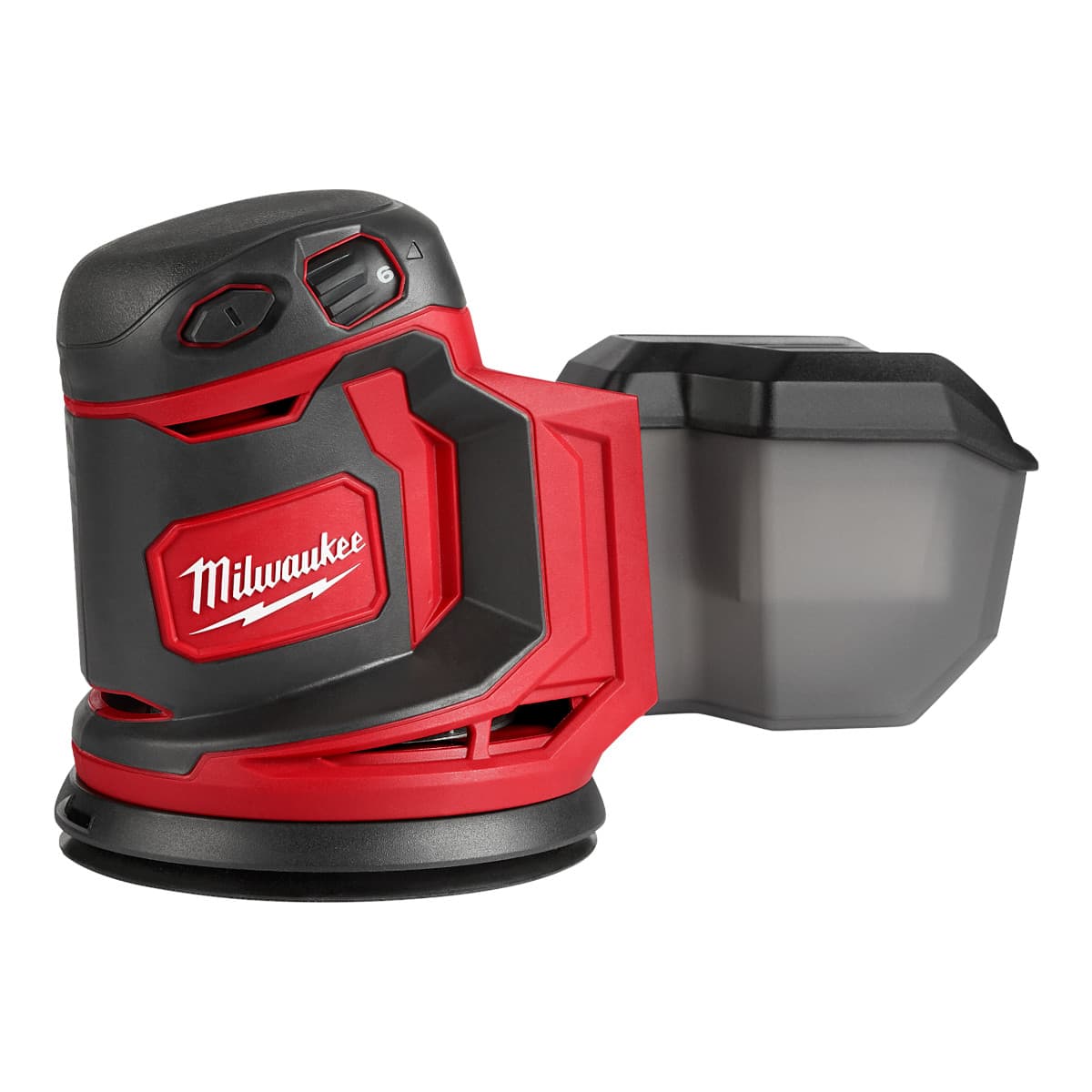 Lijadora Roto Orbital Milwaukee M18 Fuel 2648-20 Color Rojo/negro