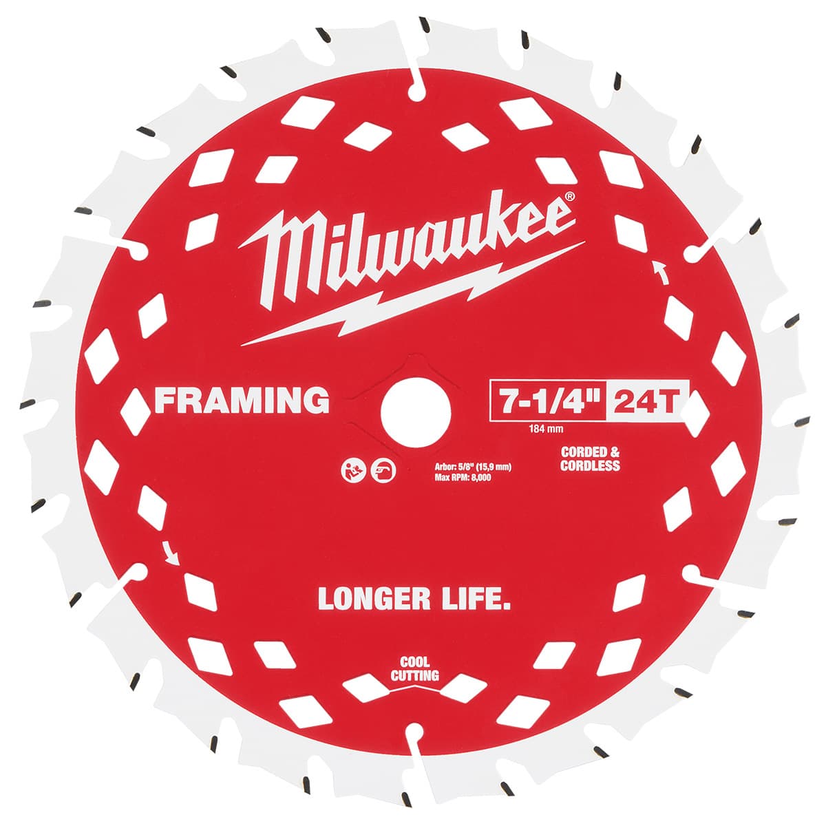 Milwaukee Disco Sierra Circular 7.1/4 24D