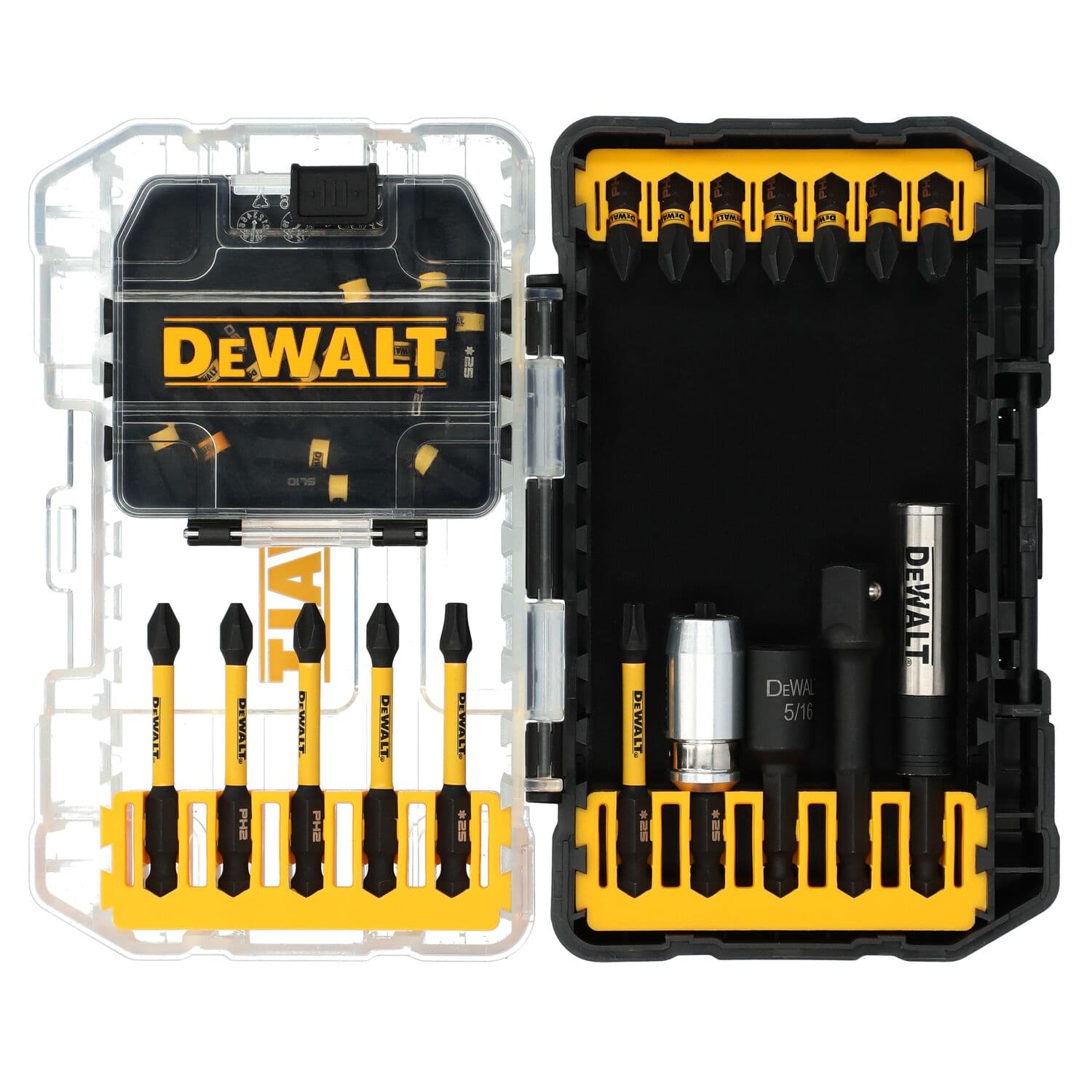 Set De 32 Piezas Impacto Ready Flextorq Dewalt Dwangft32set